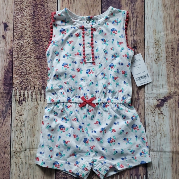 Carter's Other - Floral Romper
